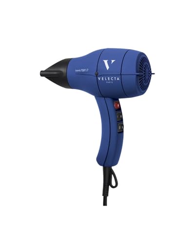 Velecta Paris Sèche-cheveux professionnel ICONIC TGR 1.7 Bleu céleste