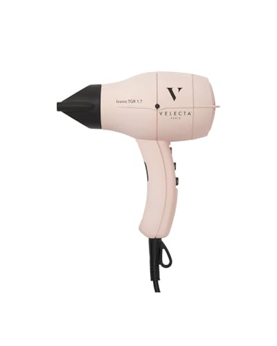 Velecta Paris Sèche-cheveux professionnel ICONIC TGR 1.7 Rose poudré Velecta Paris Sèche-cheveux professionnel ICONIC TGR 1.7 Rose poudré