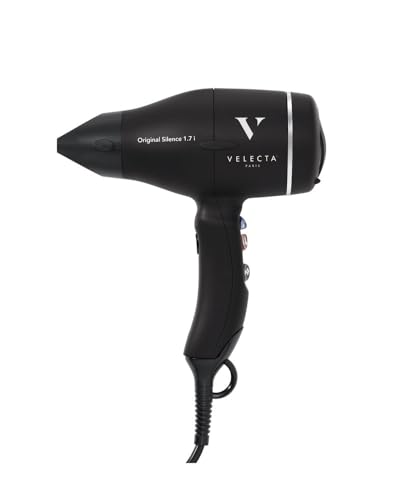 Velecta Paris Sèche-cheveux pro Silence 1.7i Noir velours Velecta Paris Sèche-cheveux pro Silence 1.7i Noir velours