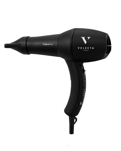 Velecta Paris Sèche-cheveux Professionnel ORIGINAL 1.4 Noir Velours