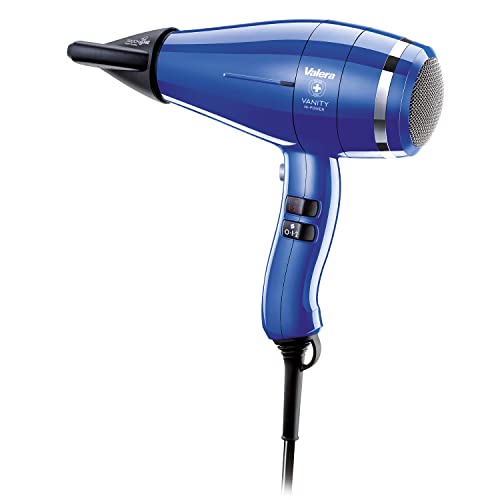 Valera Vanity Hi-Power Sèche-cheveux ionique bleu royal 2400W Valera Vanity Hi-Power Sèche-cheveux ionique bleu royal 2400W