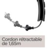 BaByliss Sèche-cheveux Cordkeeper 2000W Noir D373E