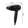 Rowenta CV3323 Nomad Sèche-cheveux Voyage 1600 W Compact Pliable