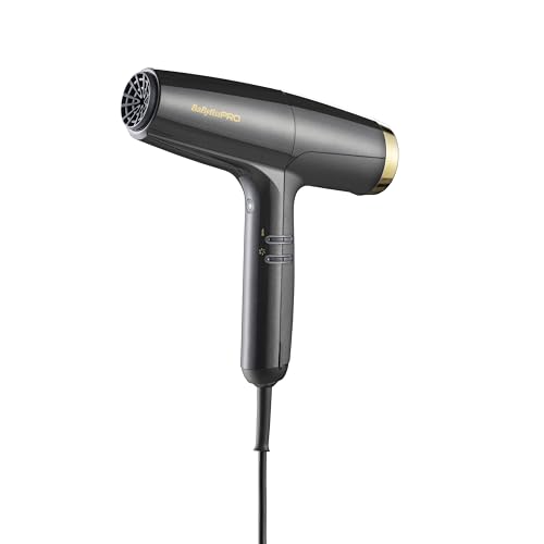 Babyliss Pro Falco Sèche-cheveux Haute Vitesse Noir Or Babyliss Pro Falco Sèche-cheveux Haute Vitesse Noir Or