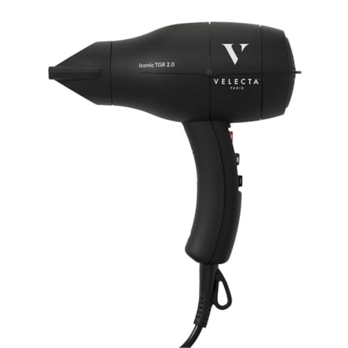 Velecta Paris Sèche-cheveux Iconic TGR 2.0 Noir Velecta Paris Sèche-cheveux Iconic TGR 2.0 Noir