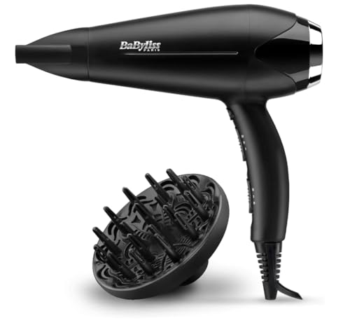 BaByliss Sèche-cheveux Turbo Smooth 2200W Noir D572DE BaByliss Sèche-cheveux Turbo Smooth 2200W Noir D572DE