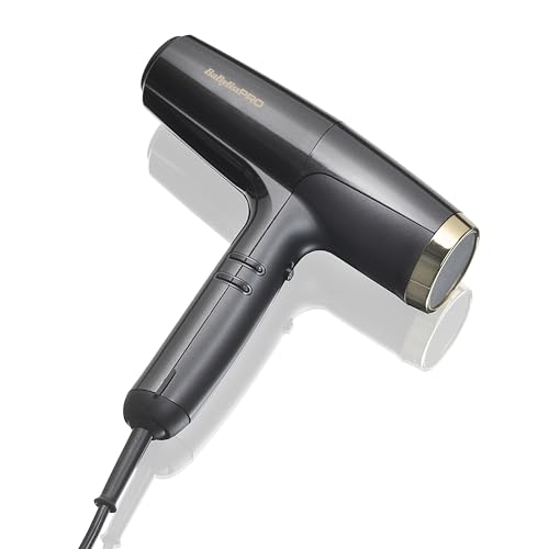 Babyliss Pro Falco Sèche-cheveux Haute Vitesse Noir Or – Image 3