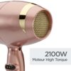 BaByliss Sèche-cheveux Rose Gold 2100W ionique céramique rapide