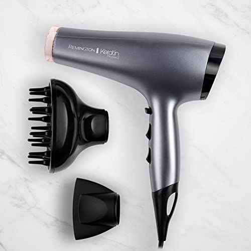 Remington Sèche-cheveux Ionique Keratin Protect AC8008 Argenté