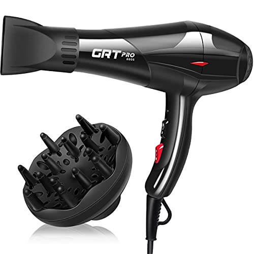 Sèche Cheveux Professionnel 3500W Ionique Céramique Diffuseur Noir Sèche Cheveux Professionnel 3500W Ionique Céramique Diffuseur Noir