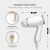 Sèche Cheveux Professionnel Compact Proficare PC-HT3009 Blanc