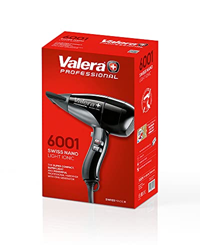 Valera Swiss Nano Light Sèche-cheveux Noir Professionnel Ionique