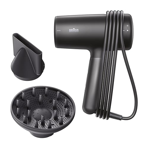 Sèche-cheveux Braun HD4 2 léger haute performance avec diffuseur