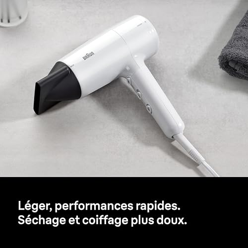 Sèche-cheveux Braun HD2.1 2100W léger concentrateur 3 modes