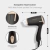 PROFI CARE Sèche Cheveux Professionnel Marron 1400W Pliable avec Diffuseur