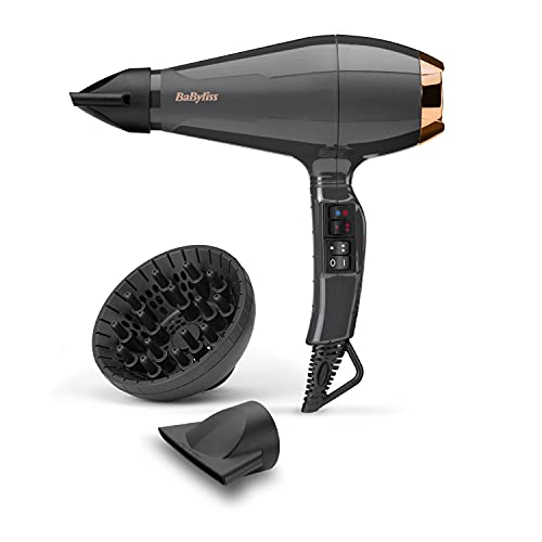BaByliss Sèche-cheveux Air Pro Diffuseur Moteur AC Noir BaByliss Sèche-cheveux Air Pro Diffuseur Moteur AC Noir