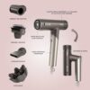 Shark Sèche-cheveux SpeedStyle Pro FLEX Moka Argent