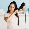 Shark STYLE iQ Sèche-cheveux 3-en-1 Noir/Rose Model HD120EU