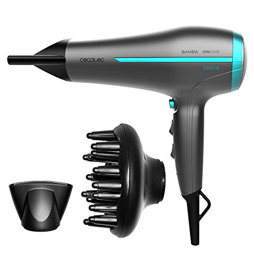 Cecotec Sèche Cheveux Bamba IoniCare 5200 AURA Black 2300W Cecotec Sèche Cheveux Bamba IoniCare 5200 AURA Black 2300W