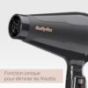 BaByliss Sèche-cheveux Air Pro Diffuseur Moteur AC Noir