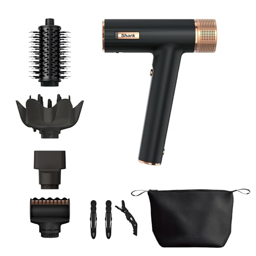 Shark Sèche-cheveux SpeedStyle RapidGloss Noir Cuivre Shark Sèche-cheveux SpeedStyle RapidGloss Noir Cuivre
