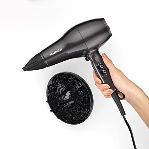 Babyliss Sèche-Cheveux Professionnel AC Platinium Diamond 2300