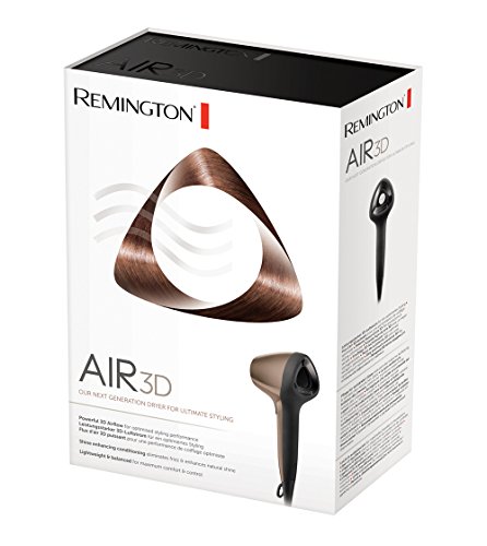 Remington Sèche-cheveux Ultra Compact Léger Silencieux bronze 1800W