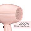 Babyliss Sèche-cheveux Rose Blush 2200W Léger 5337PRE
