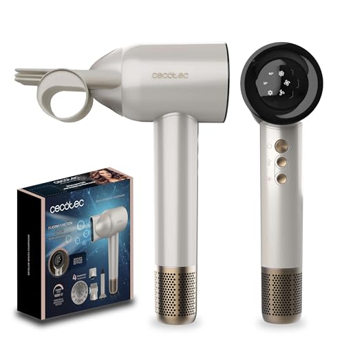 Cecotec Sèche-cheveux 1600W Plasma DryGlam Waves Champagne Cecotec Sèche-cheveux 1600W Plasma DryGlam Waves Champagne