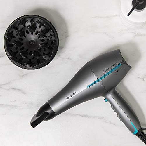 Cecotec Sèche Cheveux Ionique Maxi Aura Noir 2200W