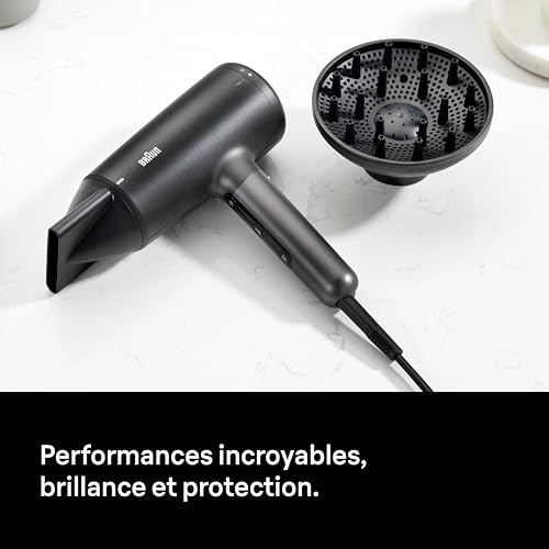 Sèche-cheveux Braun HD4 2 léger haute performance avec diffuseur