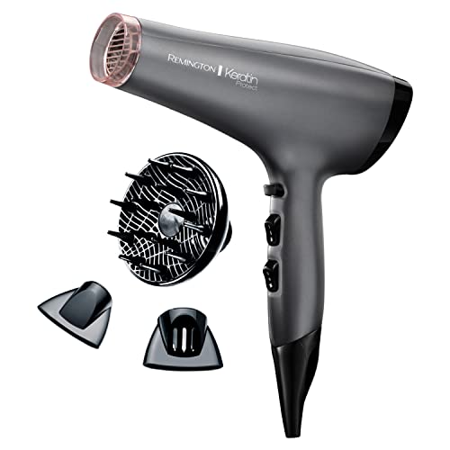 Remington Sèche-cheveux Ionique Keratin Protect AC8008 Argenté Remington Sèche-cheveux Ionique Keratin Protect AC8008 Argenté