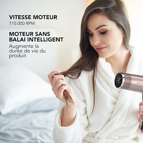 Sèche-cheveux Gama Italy iQ1 Perfect 1600W Rose Gold – Image 3