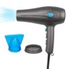 Sèche-cheveux professionnel 2000W avec câble rétractable 3niveaux vitesse Sèche-cheveux professionnel 2000W avec câble rétractable 3niveaux vitesse