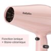 Babyliss Sèche-cheveux Rose Blush 2200W Léger 5337PRE