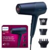 Philips Series 5000 sèche-cheveux ThermoShield ionique bleu métallique Philips Series 5000 sèche-cheveux ThermoShield ionique bleu métallique