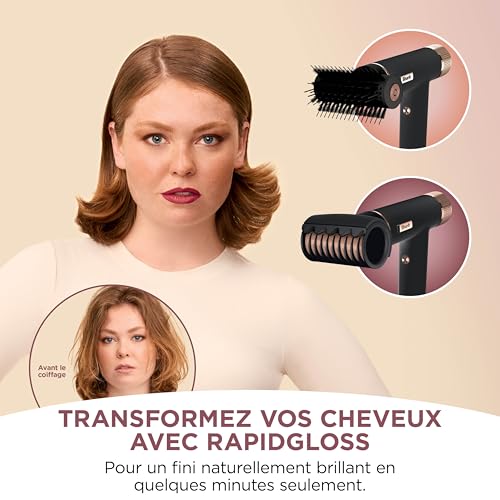 Shark Sèche-cheveux SpeedStyle RapidGloss Noir Cuivre