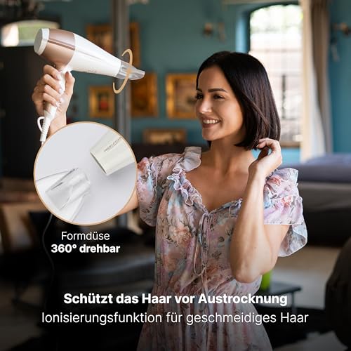 Sèche Cheveux Professionnel Compact Proficare PC-HT 3010 Blanc