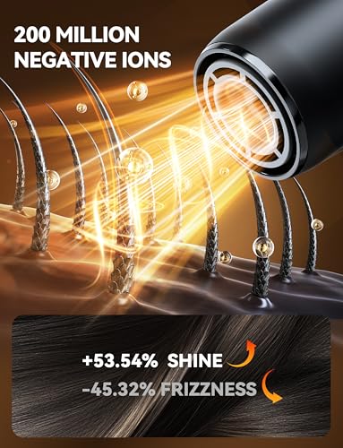 Seche Cheveux Professionnel 2400W Ionique 40 Millions D'ions Négatifs