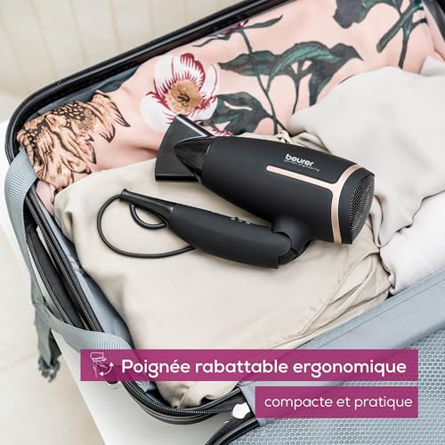 Beurer HC 25 Sèche-cheveux pliable ionique 1600W voyage