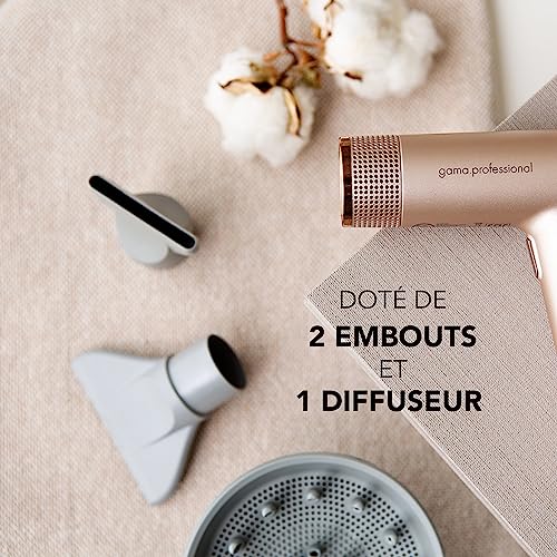 Sèche-cheveux Ultra-léger G.MA iQ Perfect Technology Rose – Image 3