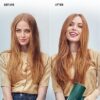 Sèche Cheveux Voyage Pliable Ionique 2200W Brillance Cheveux Lisses Vert