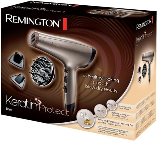 Remington Sèche-cheveux Professionnel Keratin & Huile d'Amande 2200W