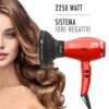 Parlux Pack Alyon Diffuseur MagicSense Sèche-Cheveux Ions Négatifs Rouge