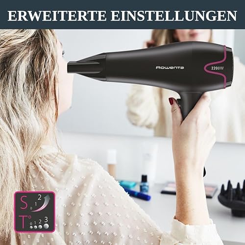 Rowenta CV5713 Motion Dry Sèche-cheveux 2200W Séchage Rapide