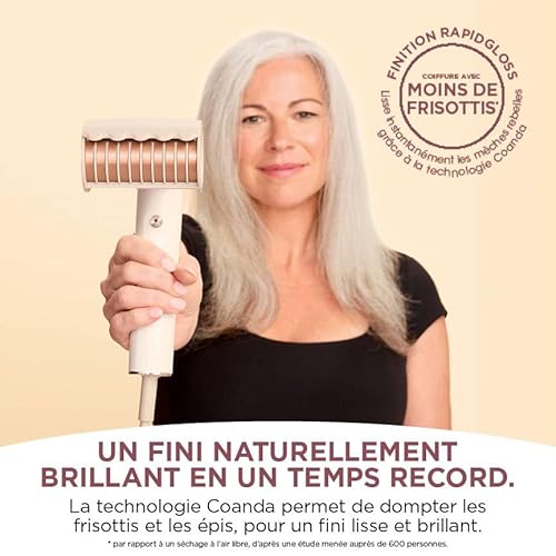 Shark Sèche-cheveux Finisseur RapidGloss Ionique Sans Dommage